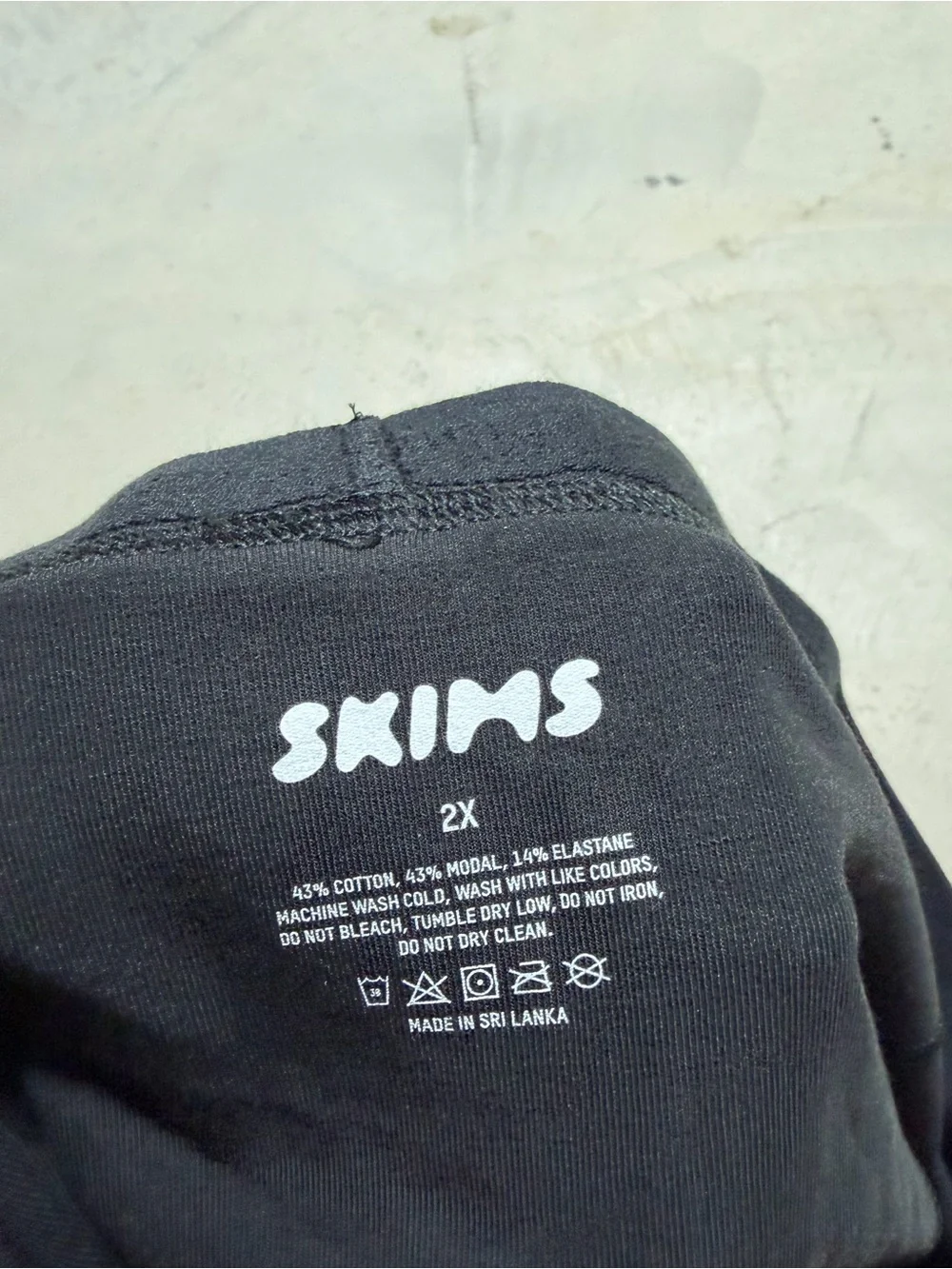 SKIMS Black Men's Stretch Boxer Briefs - Set of 2 2X